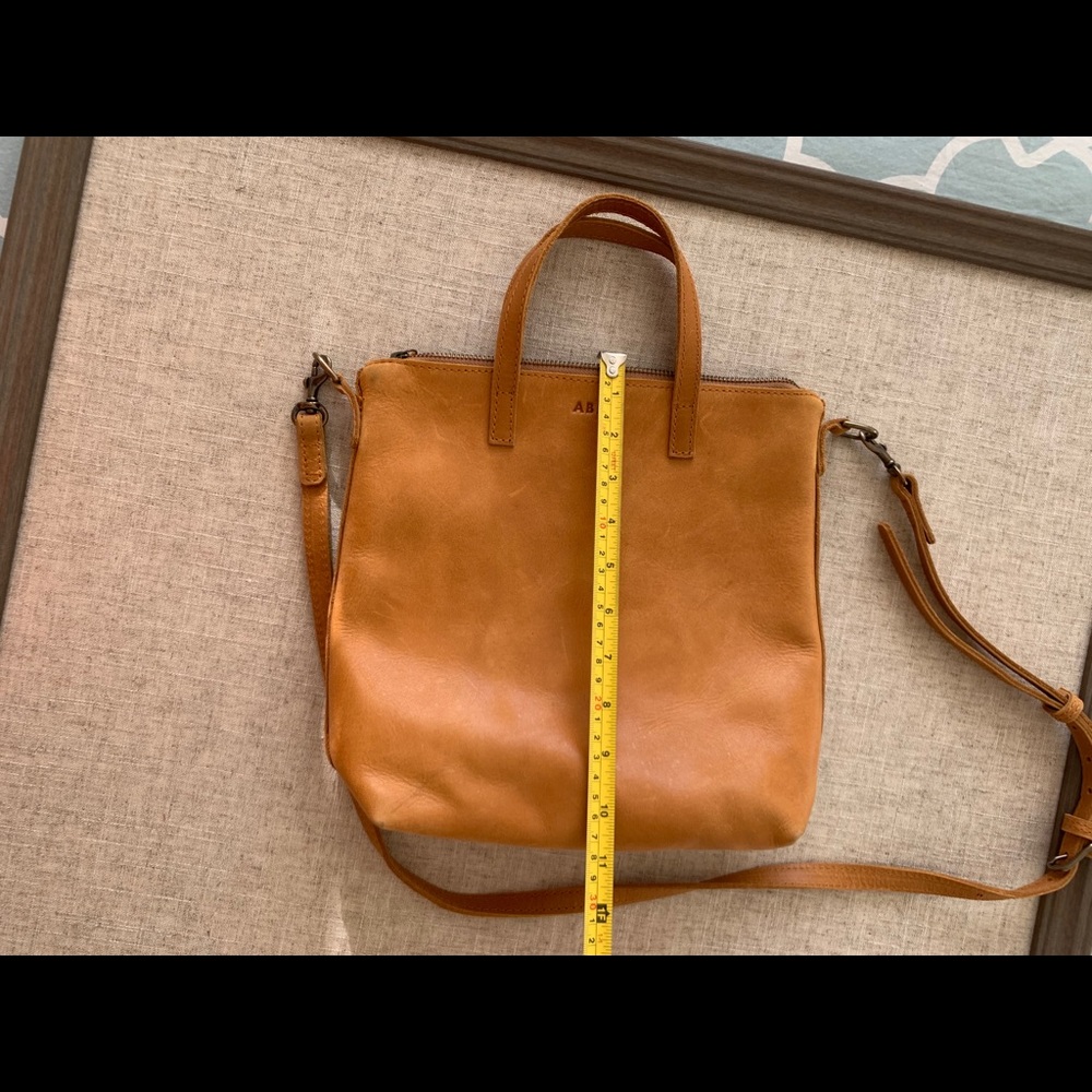 ABLE Abera Commuter Crossbody Bag in Cognac